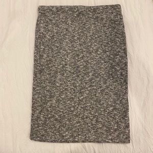 EXPRESS Grey Midi Pencil Skirt Size Small - New With Tags